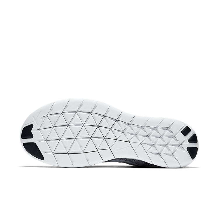 (WMNS) Nike Free RN Flyknit 'Black White' 880844-003