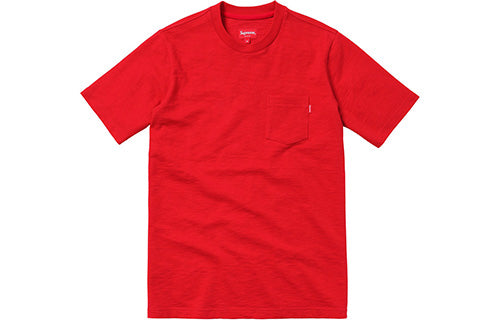 Supreme FW18 S/S Pocket Tee Red Short Sleeve SUP-FW18-083