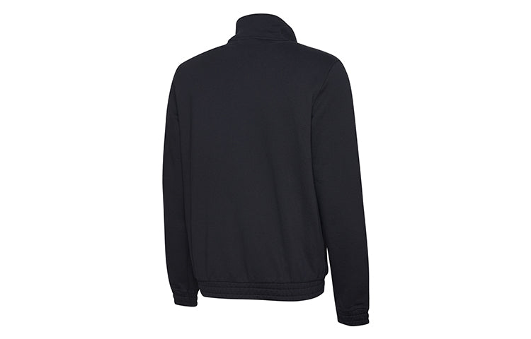 PUMA Casual Sports Stand Collar Zipper Long Sleeves Jacket Black 597898-01