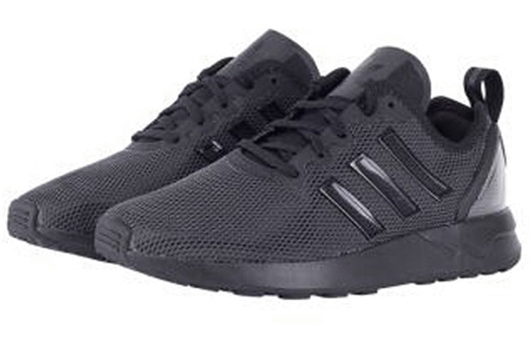 adidas originals Unisex ZX Flux Running Shoes Black AQ3084
