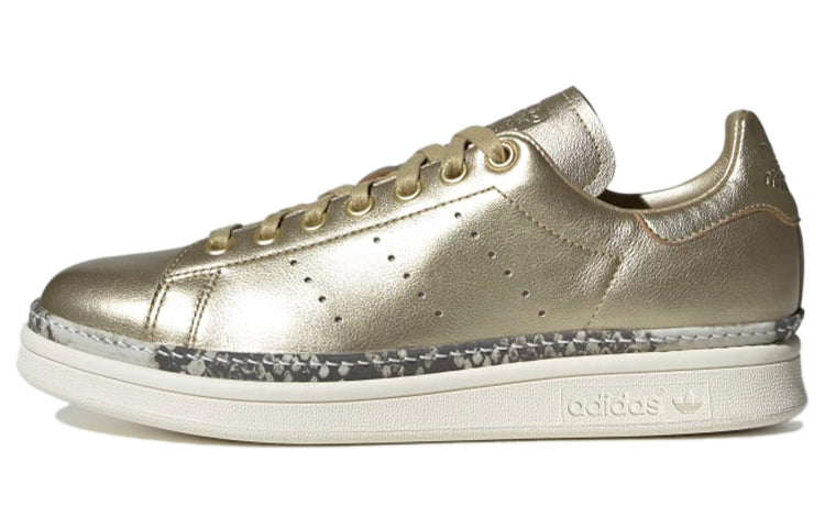 (WMNS) adidas Stan Smith New Bold 'Gold Metallic' F34120