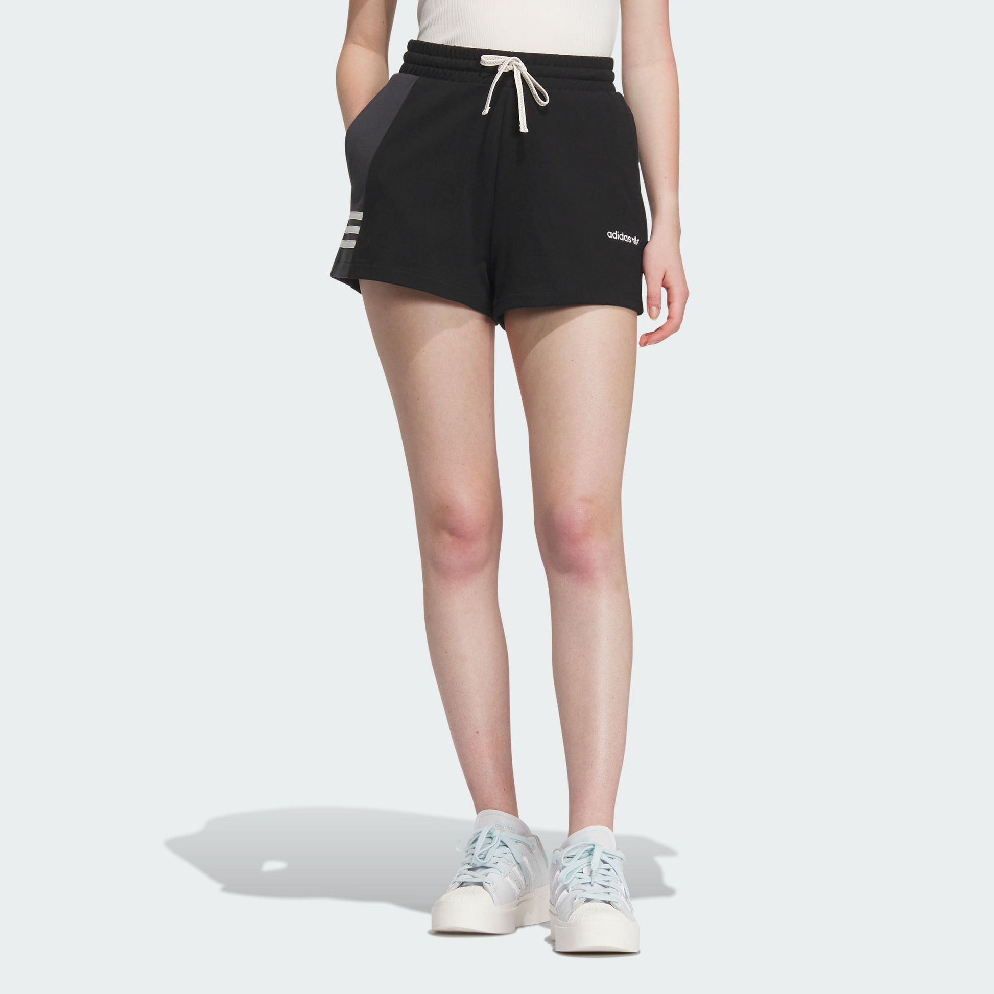 (WMNS) adidas LT Shorts Asia Sizing 'Black' IU4843