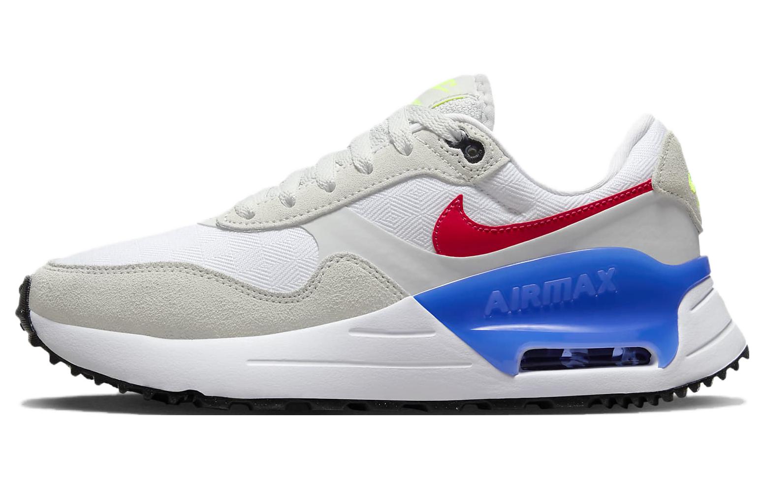 (WMNS) Nike Air Max SYSTM 'White Dust Blue Red' DZ1637-100