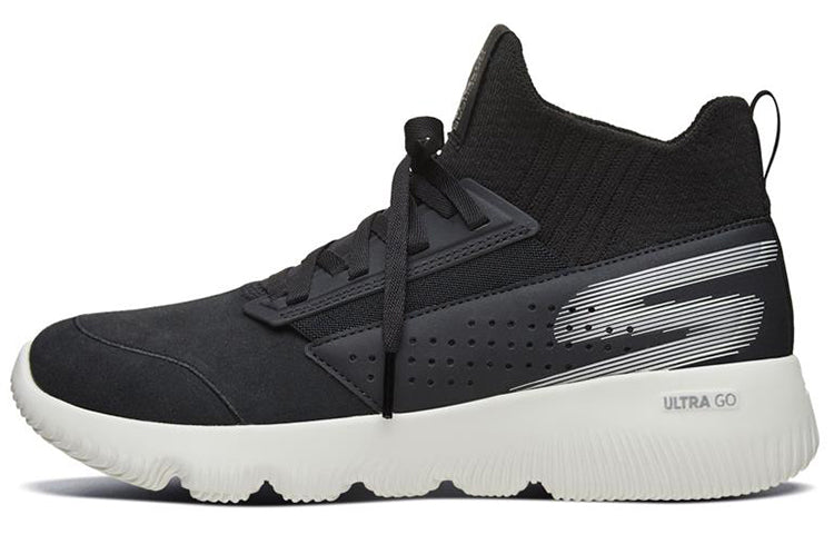 (WMNS) Skechers Go Focus High-Top Black 667021-BKW