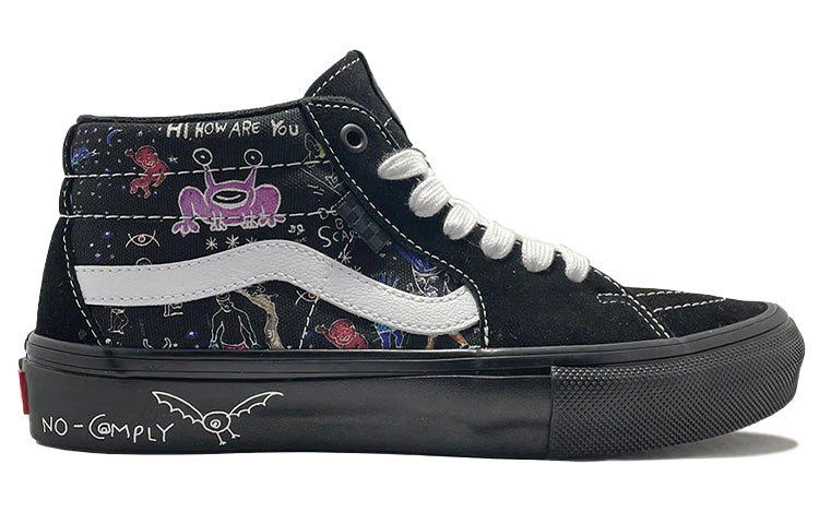 No-Comply x Daniel Johnston x Vans Skate Grosso Mid VN0A5FCGBML