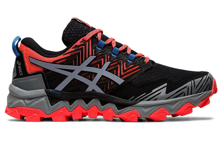 (WMNS) ASICS GelFuji Trabuco 8 (D) 'Black Grey Pink' 1012A576-700