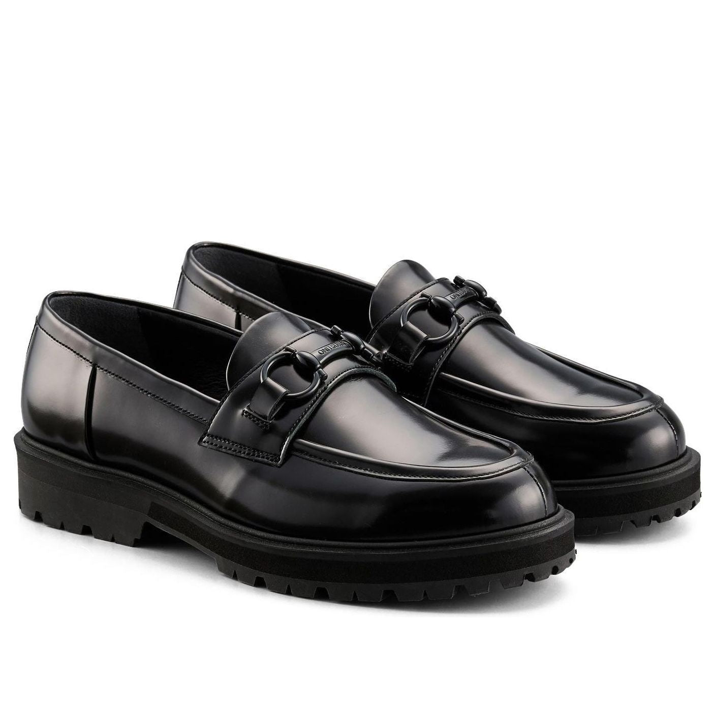 (WMNS) Onitsuka Tiger Bit Loafer 'Black' 1182A641-001
