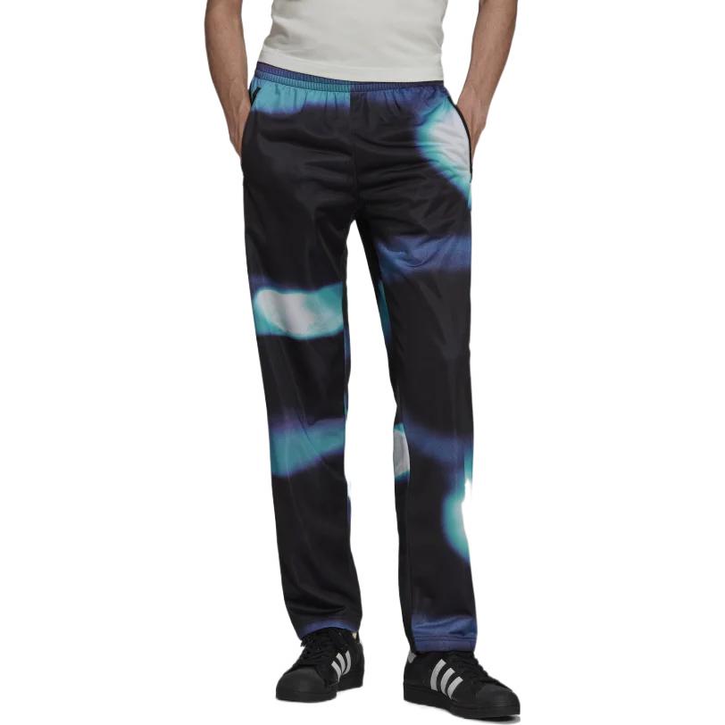 Men's adidas originals SS22 Zipper Pocket Straight Sports Pants/Trousers/Joggers Black HC7175