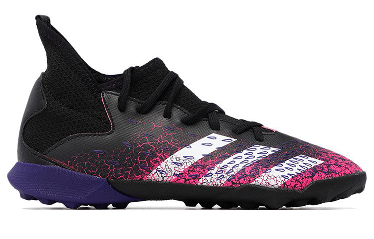 (GS) adidas Predator Freak .4 TF Turf 'Black Pink' FW7533