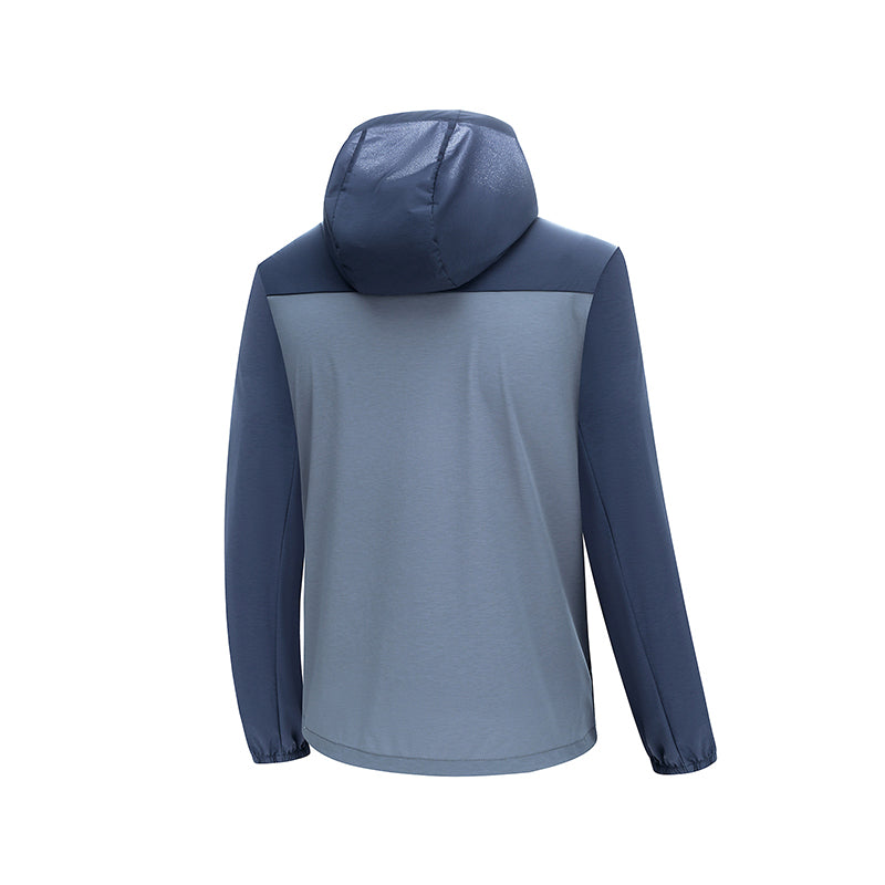 Mizuno Color-Block Jacket 'Navy Teal' A2CC2A02