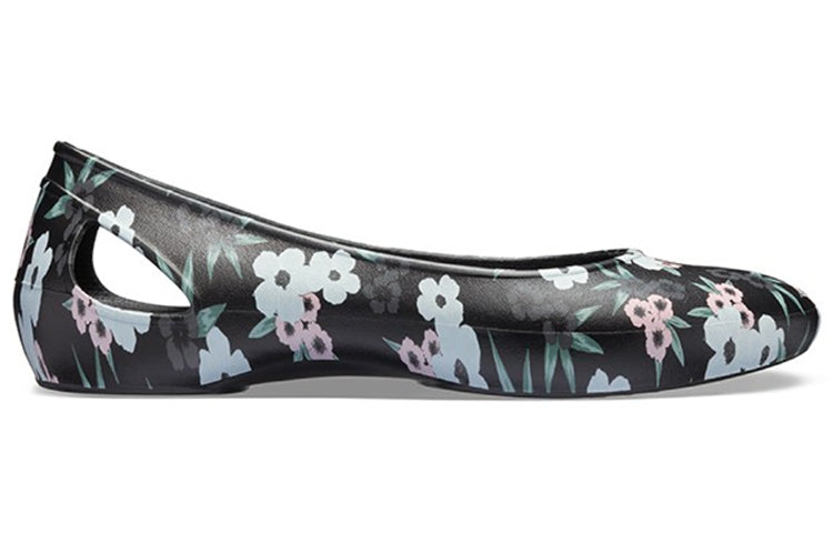 (WMNS) Crocs Larua Printing Sandals Black 205865-98F