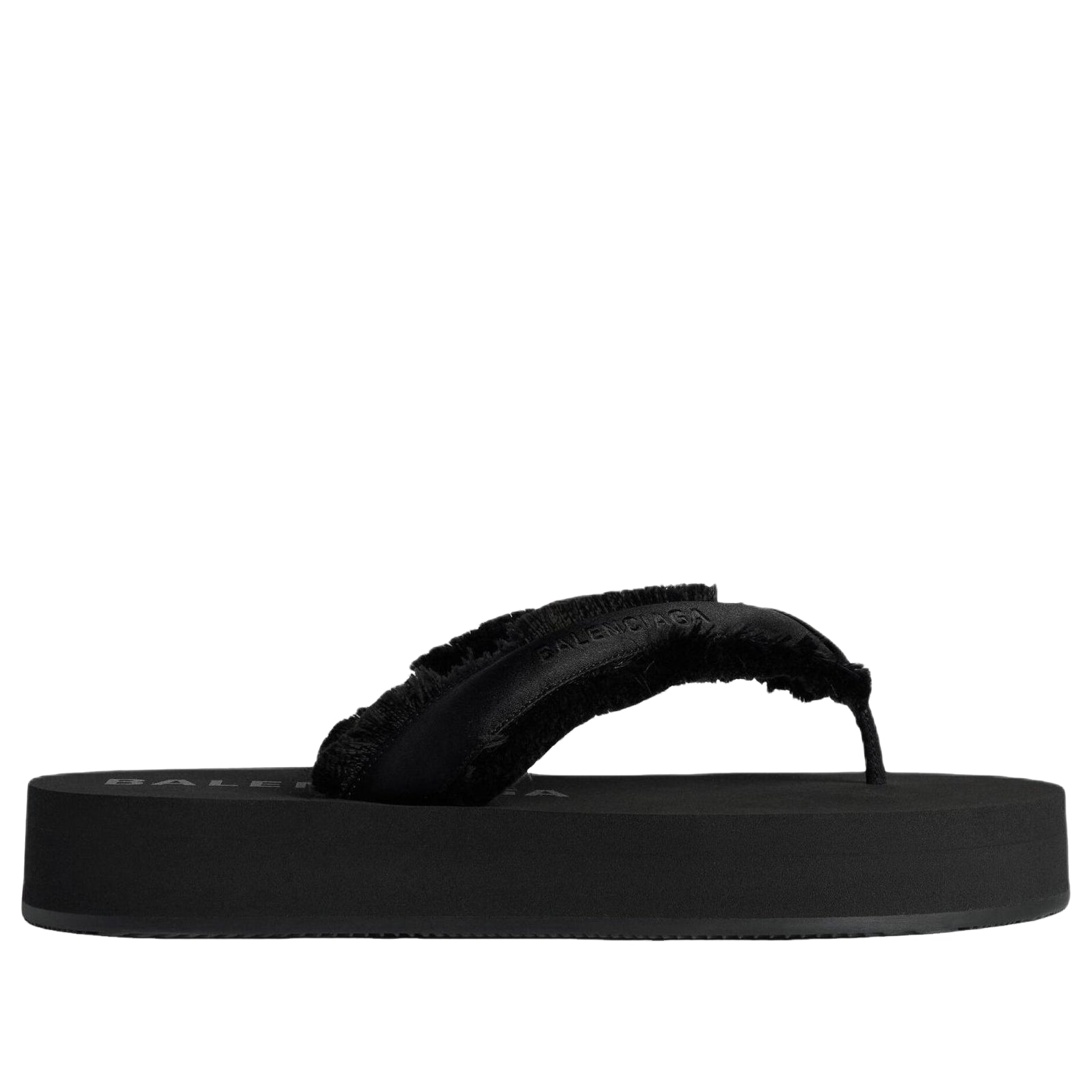 (WMNS) Balenciaga Jet Lag Thong 'Black' 870111W0WM01000