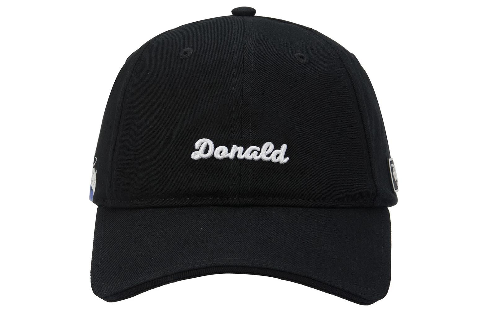 (WMNS) Li-Ning x Disney Logo Baseball Cap 'Black White' AMYR222-1