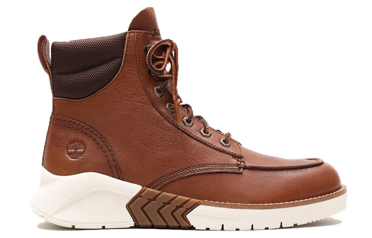 Timberland MTCR Moc Toe Wide-Fit Boots 'Brown' A2C4GW