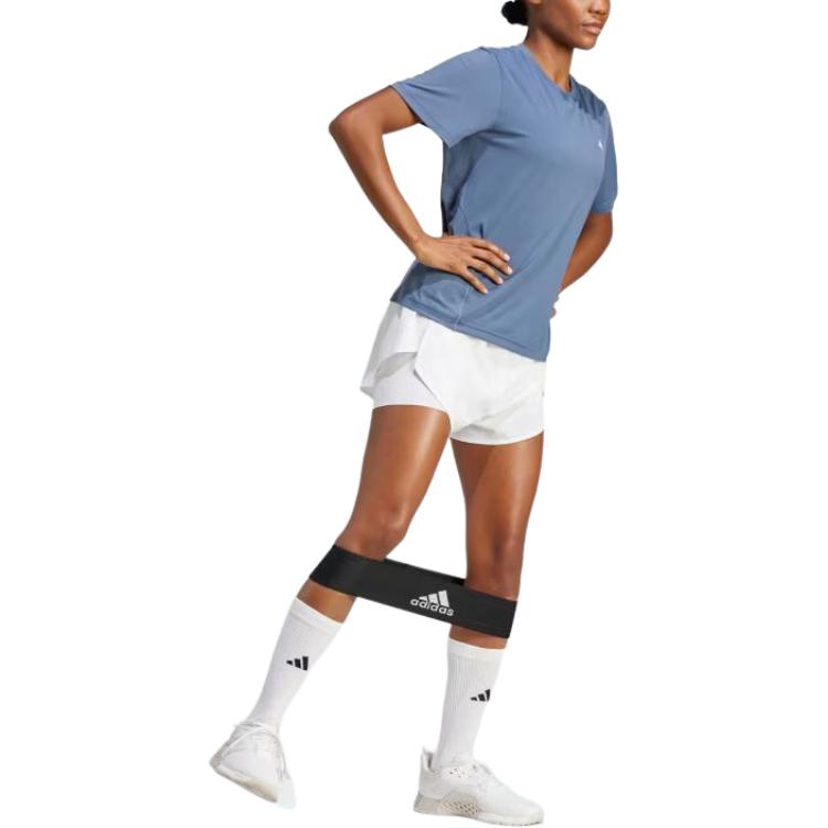 (WMNS) adidas Designed for Training T-shirt Asia Sizing 'Blue' IX9424