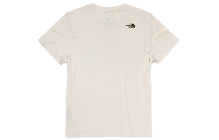 THE NORTH FACE Outdoor Casual Short Sleeve Creamy White 4NF7-0ZX