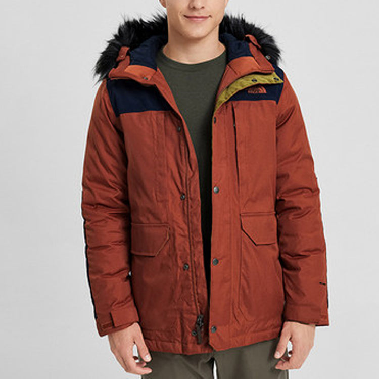 THE NORTH FACE Fusion Parka Jacket 'Red' 3VUJ-BDN