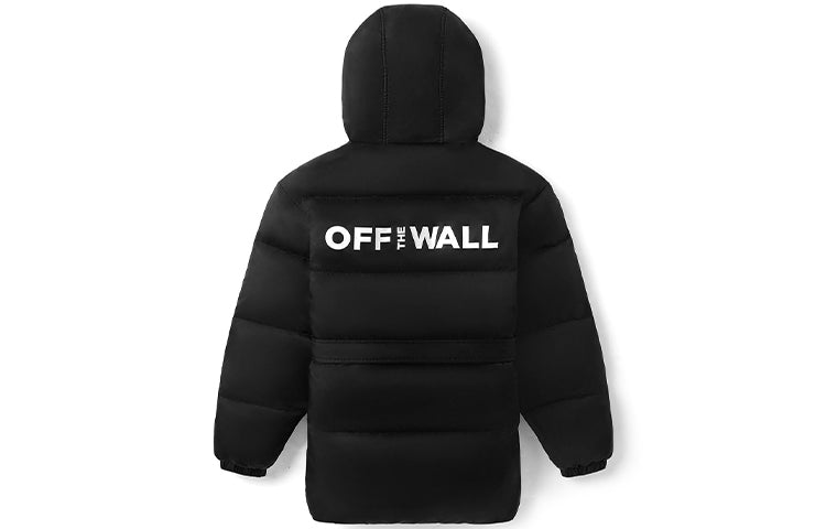 (WMNS) Vans Hooded Puffer Jacket 'Black' VN0A4UTGBLK