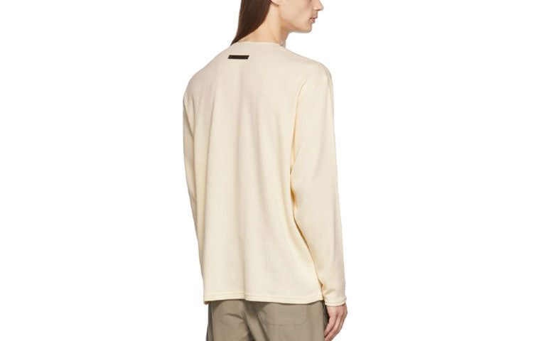 Fear of God Essentials FW21 Thermal Henley Tee FOG-FW21-125