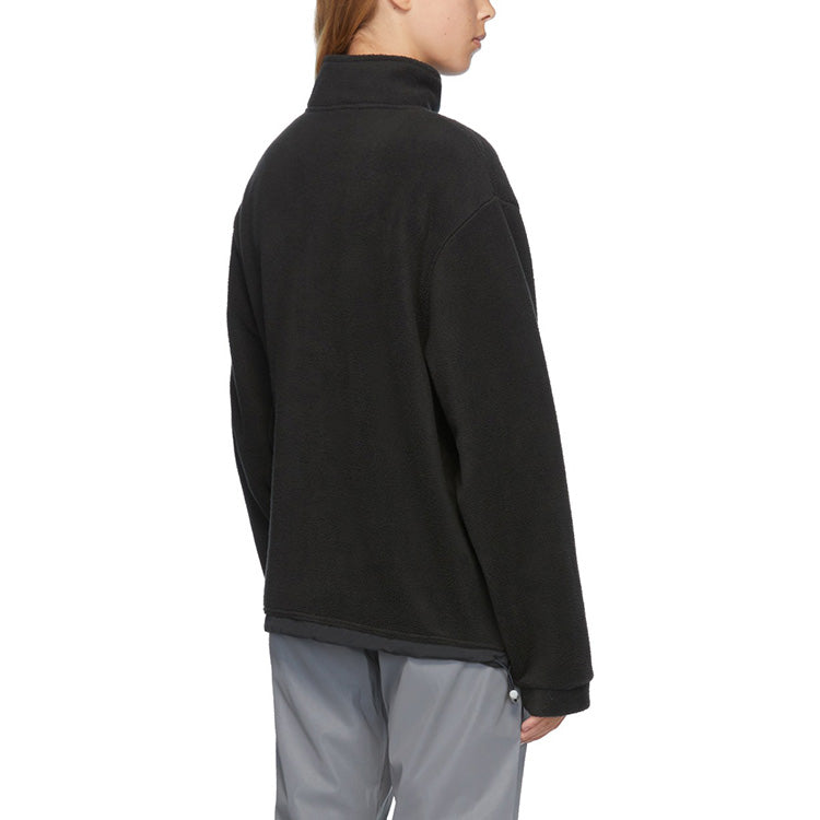 Fear of God Essentials SS20 Polar Fleece Half Zip Pullover 'Black' FOG-SS20-275