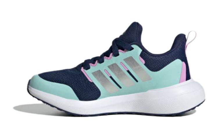 (GS) adidas FortaRun 2.0 'Dark Blue Flash Aqua' IE1082