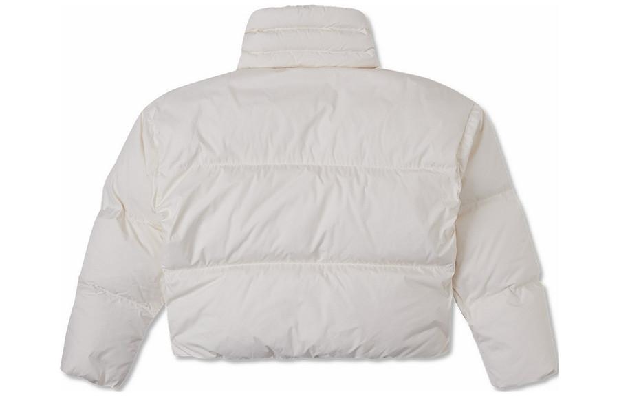 (WMNS) Converse Short Down Jacket Asia Sizing 'White' 10025204-A03
