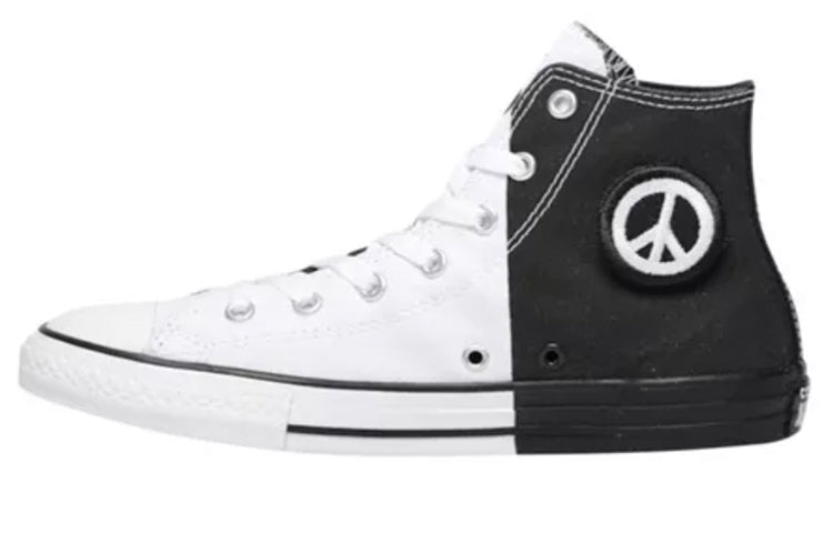 Converse Chuck Taylor All Star Hi Seek Peace 'Black White' 665770F