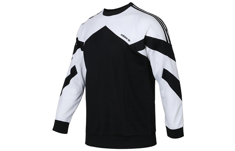 adidas originals Palmeston Crew Round Neck Long Sleeves Black DJ3455