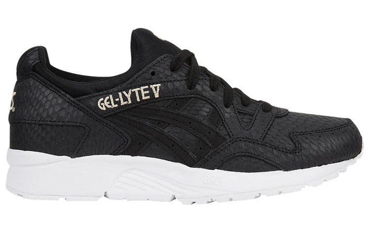 (WMNS) ASICS Gel-Lyte 5 'Black Snake Skin' H7E8L-9090