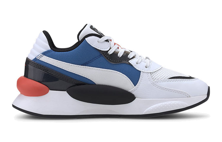 (GS) PUMA Rs 9.8 Fresh Low Top Running Shoes Black/White/Blue 372060-01