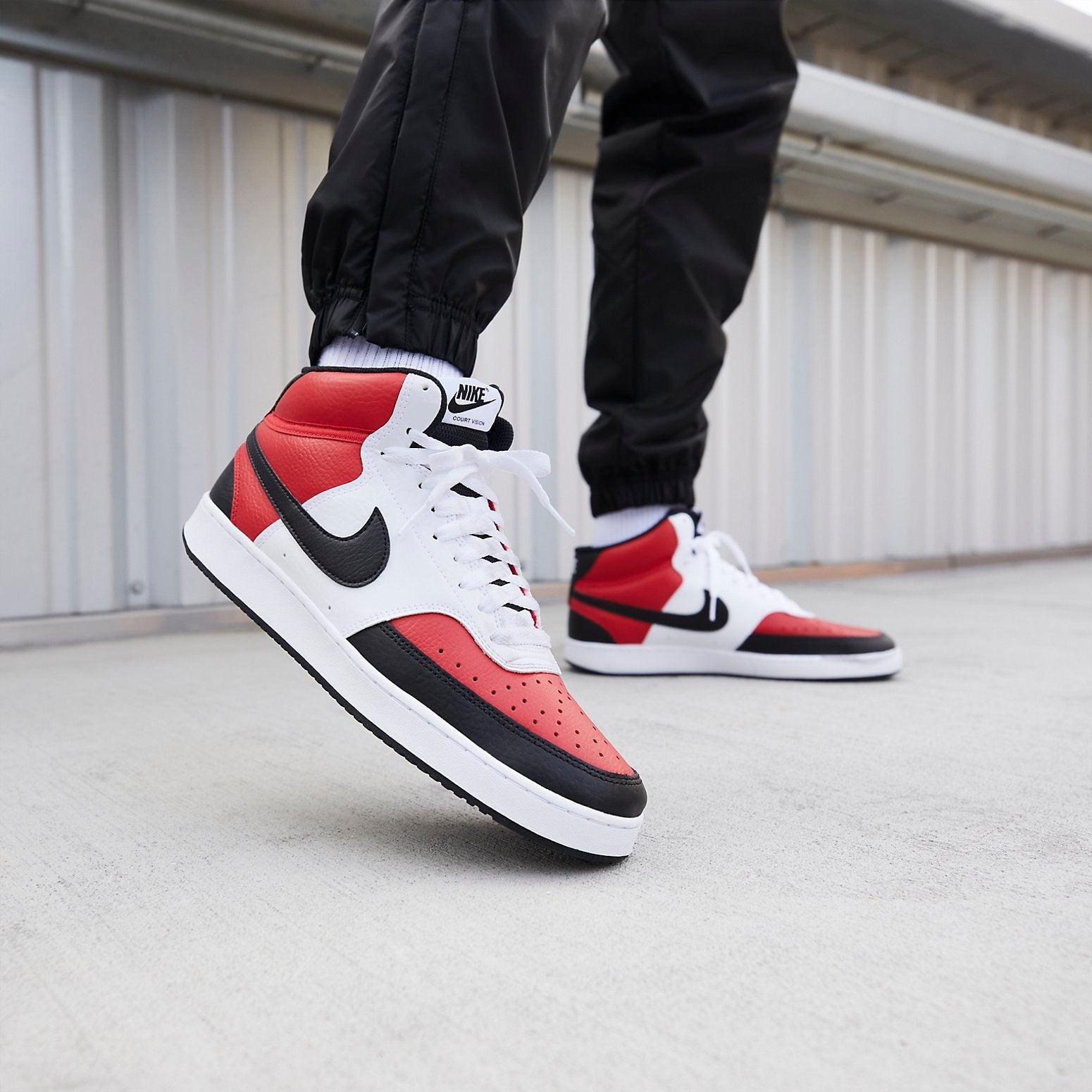 Nike Court Vision Mid 'Satin Red' DM1186-600