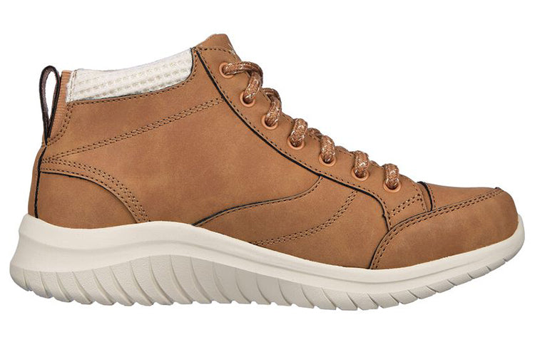 (WMNS) Skechers Ultra Flex 2.0 'Social Crew - Chestnut' 167449-CSNT