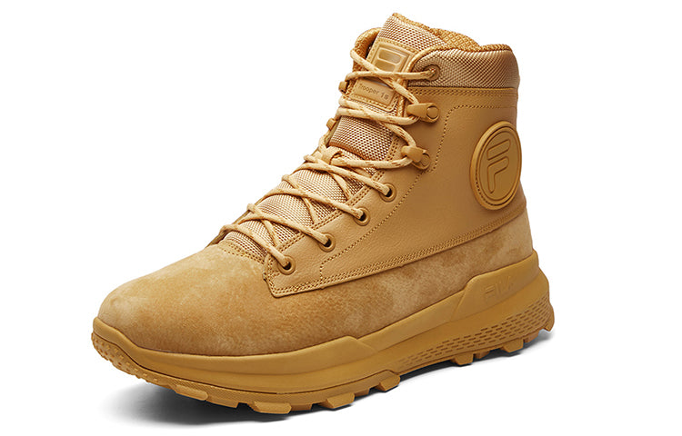 FILA Trooper 1S Outdoor Fleece Lined High Top Outdoor Yellow A12M044701FHY