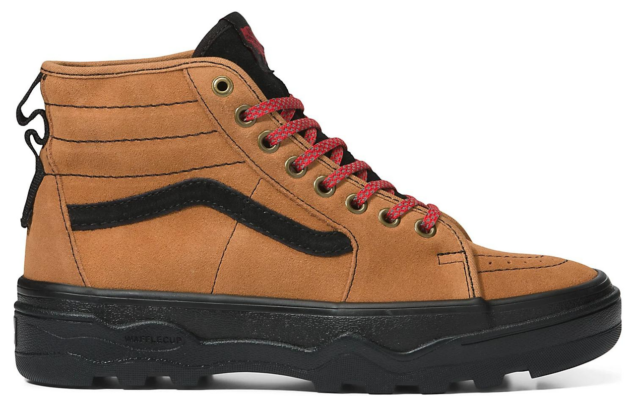 Vans SK8-HI Hiker Suede Sentry 'Brown Black Red' VN0A5KY5Y49