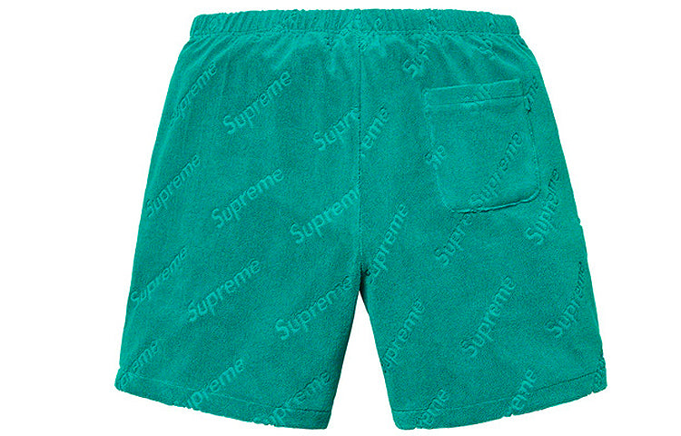 Supreme SS19 Terry Jacquard Logo Short logo SUP-SS19-10448