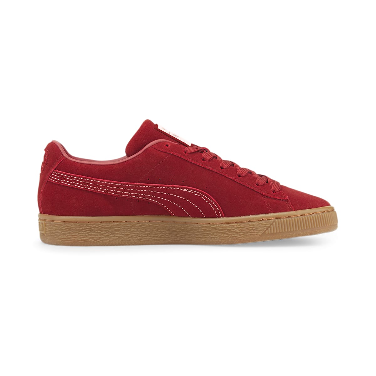 (WMNS) PUMA Suede Classic x Vogue 'Intense Red Gum' 387687-01