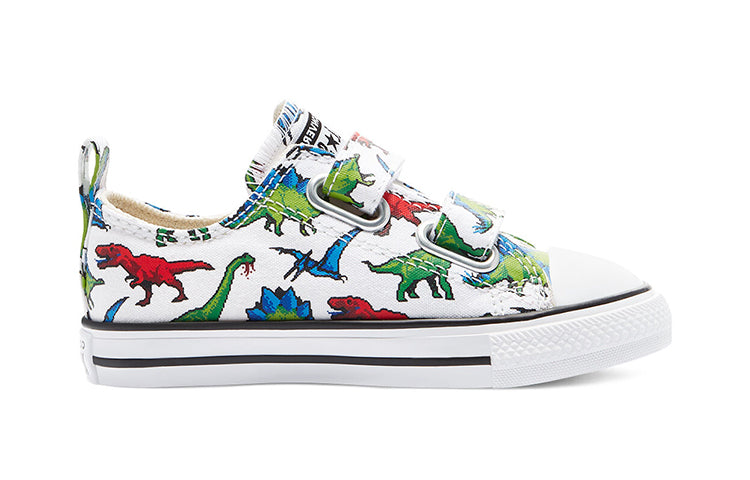 Converse Chuck Taylor All Star Low Top 'White Green' 770166C