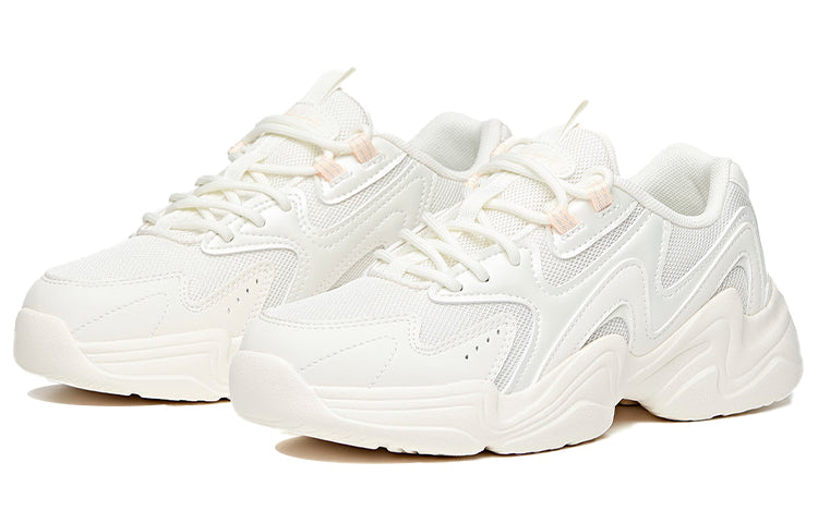 (WMNS) ANTA Life Series Low 'Ivory White' 122028825R-1