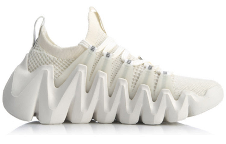 (WMNS) Li-Ning Crazy Run Flex No Boundry 'White' ARKQ008-2