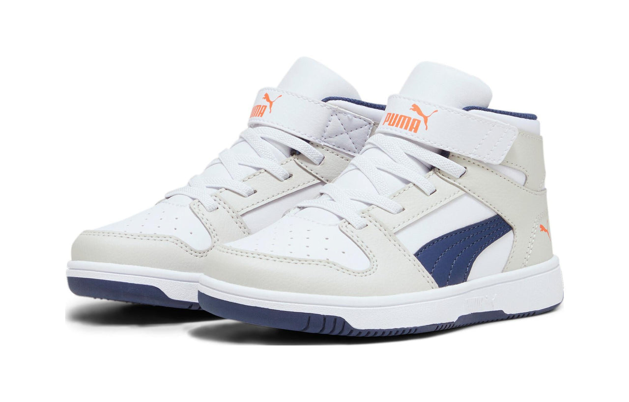 (PS) PUMA Rebound Layup SL V 'White Persian Blue' 370488-23