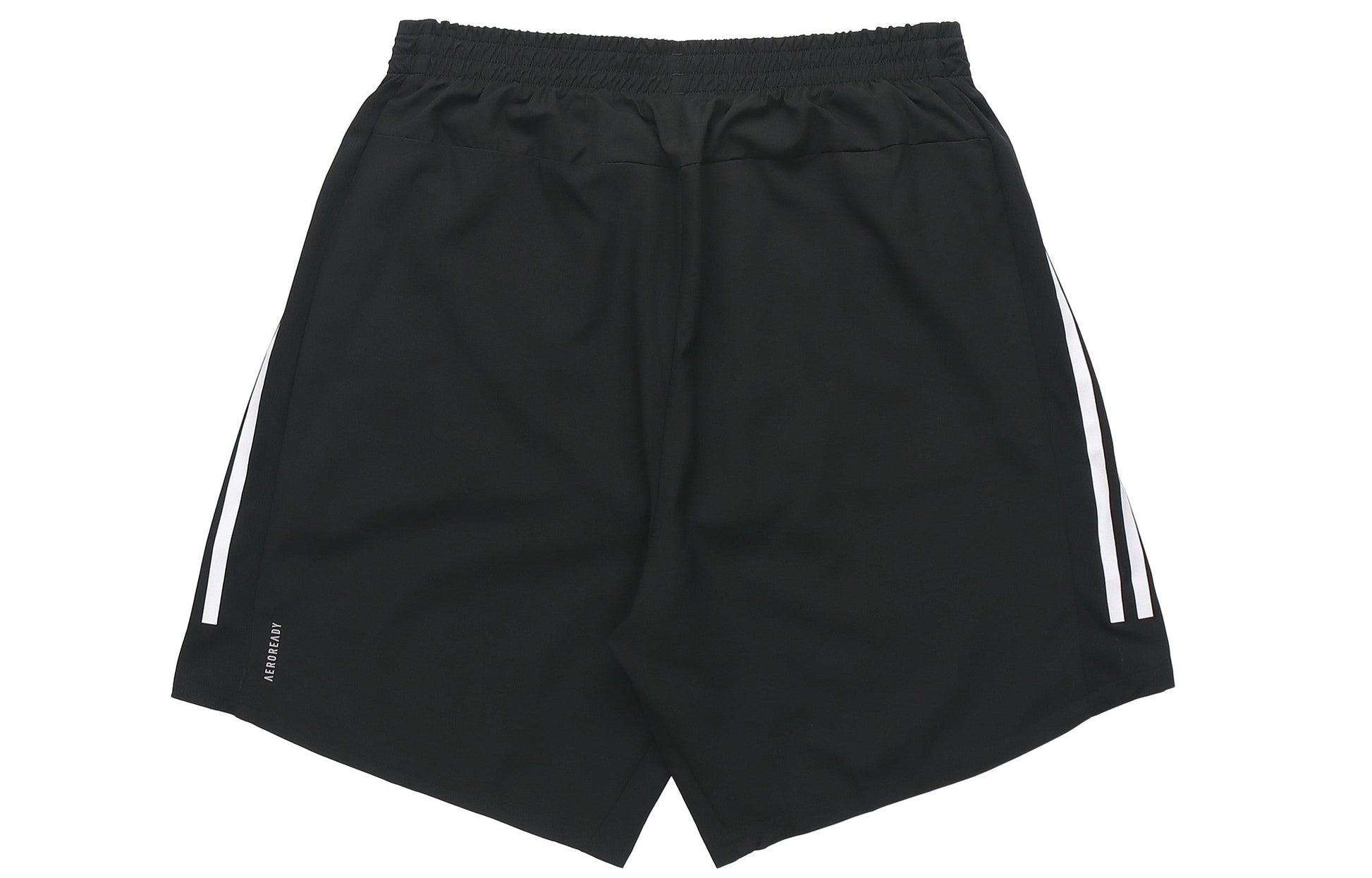 adidas Reflective Logo Stripe Loose Sports Shorts Black GQ9352