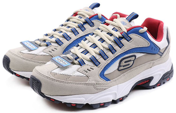 Skechers Stamina Running Shoes Cream-White 999688-OFWT