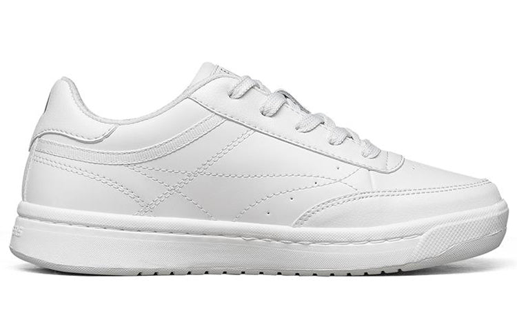 (WMNS) Skechers Downtown Low-Top Sneakers White 155190-WHT