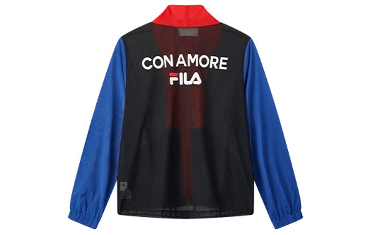(WMNS) FILA Knitted Sports Jacket Blue F11W028704F-NV