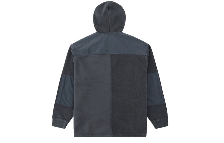 Men's Levis hooded Splicing Design Jacket Gray 38707-0001