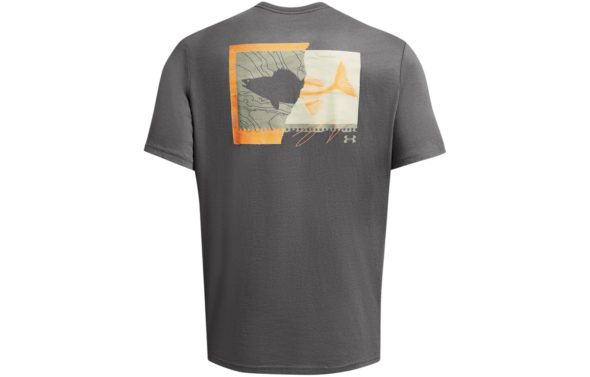 Under Armour Walleye Graphic T-Shirt 'Grey' 1382908-025
