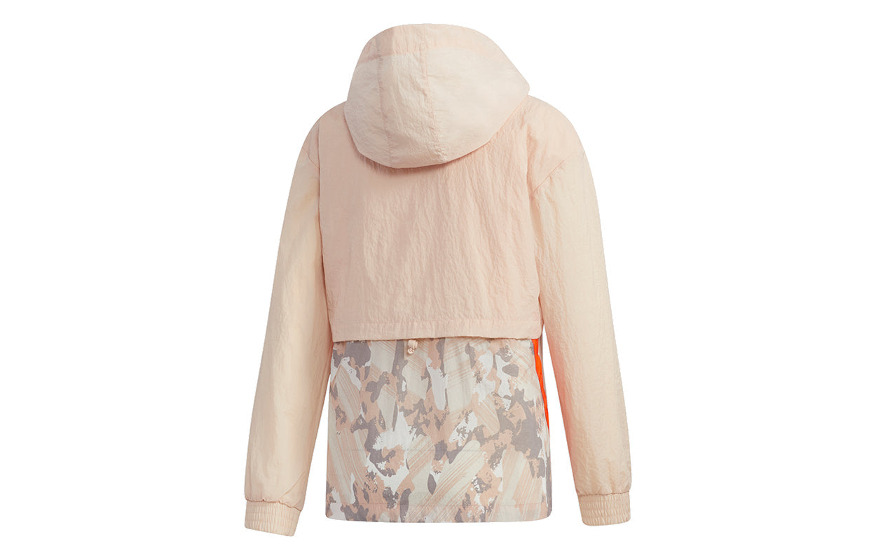 (WMNS) adidas U-4-U WB Sports Stylish Jacket Pearl Pink GH4461