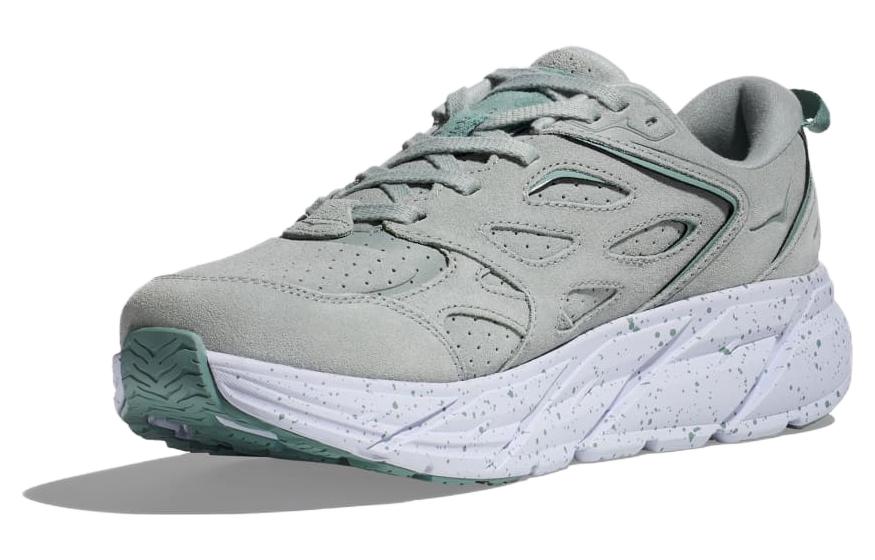 HOKA ONE ONE Clifton Suede 'Mercury Agave' 1122571-MAGV