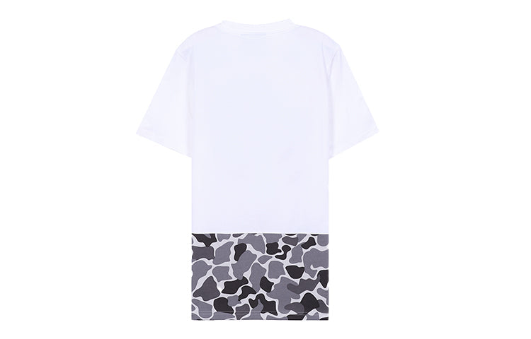 adidas originals Camouflage Leopard print Short Sleeve White DN8034