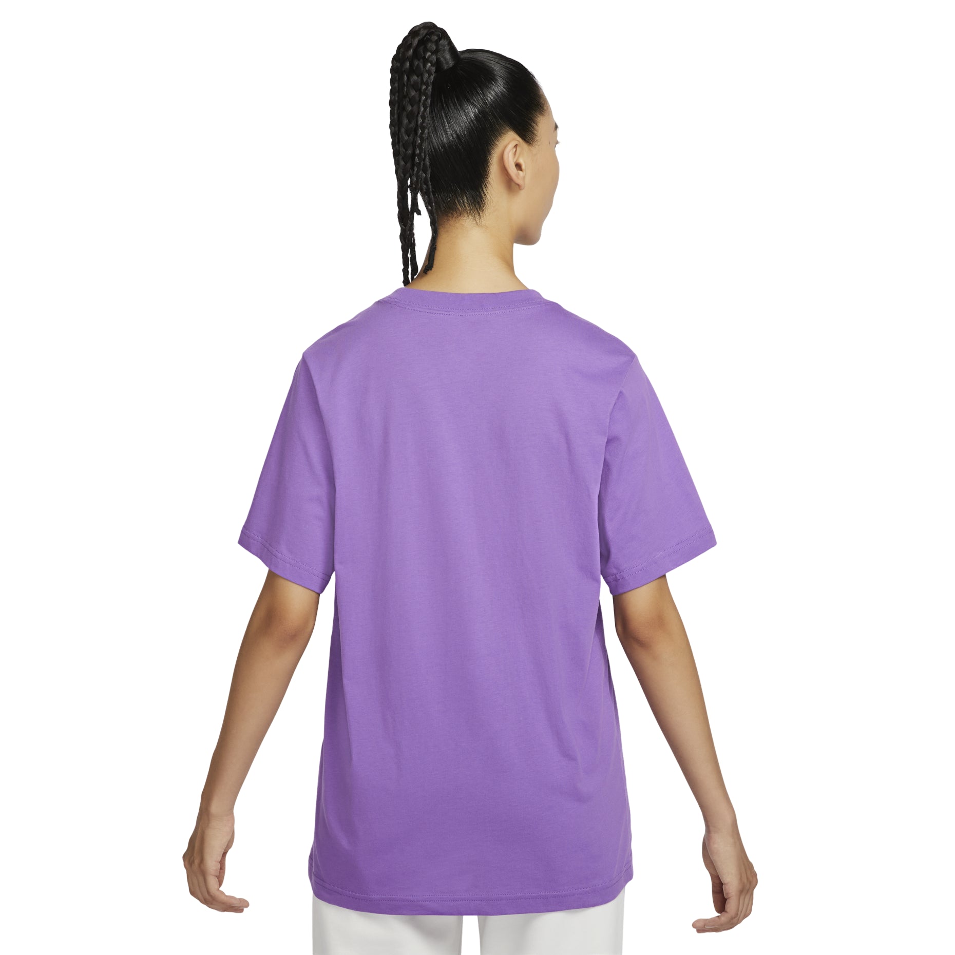 (WMNS) Nike Sportswear T-Shirt Asia Sizing 'Purple' FD4150-521